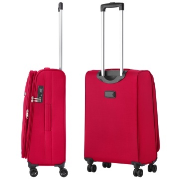 Troler mediu extensibil CarryOn Air, bagaj de cala, 66x42x27 cm, poliester, +20% capacitate, 2.8 kg, rosu - Img 5