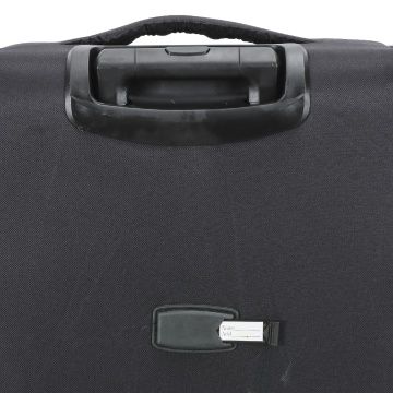 Troler mediu extensibil Madisson, 66x41x24/29 cm, poliester, bagaj de cală, 4 roți duble, cifru, SW55104, negru - Img 19