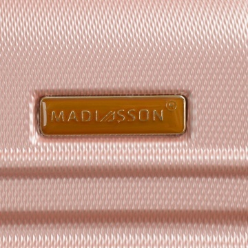 Troler mediu extensibil Madisson SW33803, ABS, cifru, 4 roti duble, 67 cm, rose - Img 11