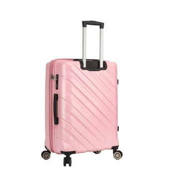 Troler mediu extensibil Madisson SW43903, polipropilena, cifru, 4 roti duble, 68 cm, galben - Img 9