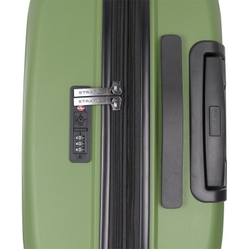 Troler Mediu Extensibil Polipropilena Stratic Bright M - 66 cm Verde inchis - Img 4