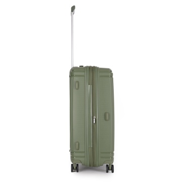 Troler Mediu extensibil Stratic M Straw T, 67x46.5x27.5 cm, Verde olive - Img 10