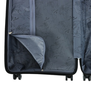 Troler mediu Madisson, 100%polipropilena, 67x43x25 cm, SW51103, negru - Img 5