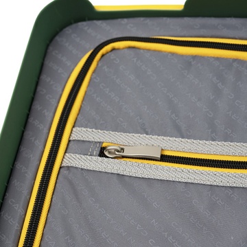 Troler Mediu Polipropilena inchidere cu clapeta CarryOn STEWARD 65 cm Verde - Img 3