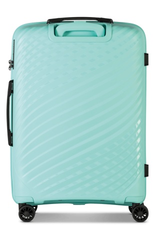 Troler Mediu Worldpack MAUI, F10520, 65 cm, Polipropilenă, Cifru TSA, 4 Roți Duble 360°, Turcoaz - Img 4