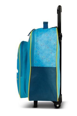 Troler pentru copii Fabrizio Peppa Pig F20680, poliester, 42 cm, turcoaz - Img 2