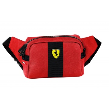 Borseta de brau Ferrari Rosu