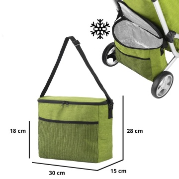 Carucior Cumparaturi 3 Roti Cruiser 650071 Verde - Img 4