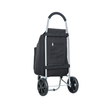 Carucior cumparaturi Madisson SW42028, 55L, 2 roti, buzunar termoizolant, negru - Img 7