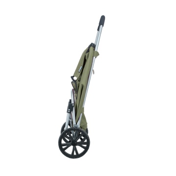 Carucior cumparaturi Madisson SW42028, 55L, 2 roti, buzunar termoizolant, kaki - Img 6