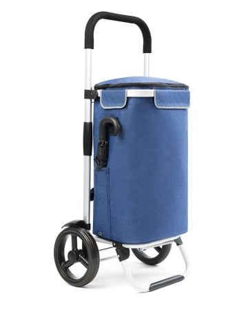 Carucior Cumparaturi, Pliabil, 2 Roti, Cruiser, Allround, 650065 Albastru