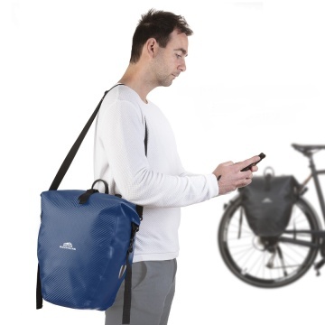 Geanta Bicicleta Material Tarpaulin Dutch Mountains Carbon 604385 Albastru - Img 9