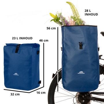 Geanta Bicicleta, Tip Rucsac, Material Tarpaulin, Dutch Mountains, Carbon, 604387, Albastru - Img 10