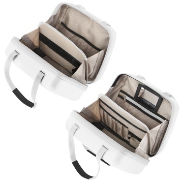 Geanta Cosmetice Policarbonat CarryOn Skyhopper 502436 Alb - Img 2