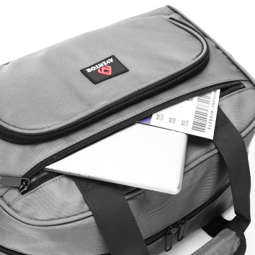 Geantă de Voiaj Aventor 40x30x20 cm Wizz Air/Ryanair, 24 L, Poliester, AV301, Gri - Img 5