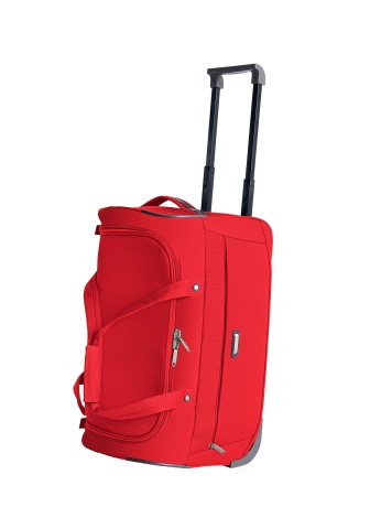 Geanta de voiaj cu role Madisson, Poliester 1200D, SW28272 - 75 cm, Rosu