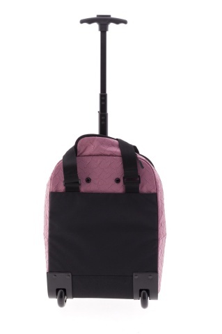 Geanta de voiaj cu role, Wizz Air/Ryanair, Nylon/Poliester, Origami, MV 24648 - 40 cm, Roz - Img 3