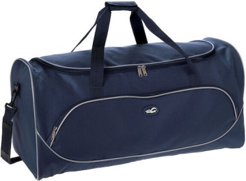 Geanta de voiaj/sport Seagull PDR100, 45x26x24 cm, pentru sala, avion, bagaj de mana, poliester rezistent, curea detasabila, bleumarin