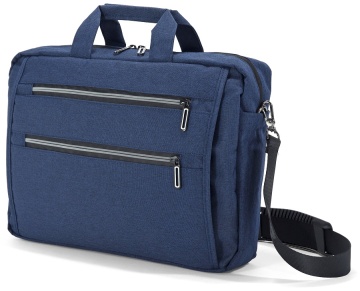 Geanta laptop, pentru Wizz Air/Ryanair, Benzi, BZ 5668, 15.6", Bleumarin