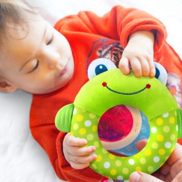 Jucarie din plus pentru copii Benbat pentru dezvoltare senzoriala Frog - Img 4