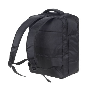 Rucsac Avion 40x30x20 cm Wizz Air/Ryanair, Poliester, 22 L, Diplomat, UnderSeat Cabin, Negru - Img 6
