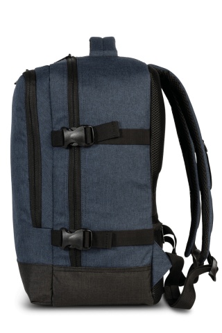 Rucsac Avion 40x30x20 cm Wizz Air/Ryanair, Poliester, 24 L, Bestway Cabin Pro, Bleumarin - Img 6