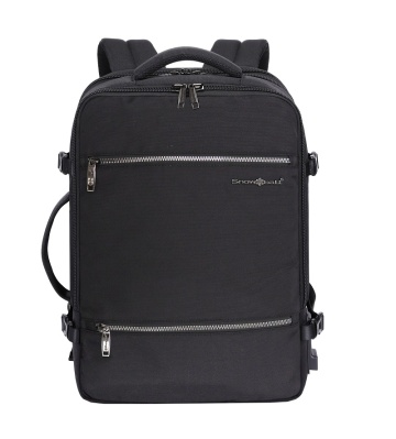 Rucsac Calatorie, Extensibil, Poliester 1680D, Laptop 17", Port USB, Snowball, SW22143, Negru - Img 9