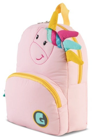 Rucsac copii Fabrizio Unicorn F20692, 24x30x10 cm, nylon, roz - Img 2