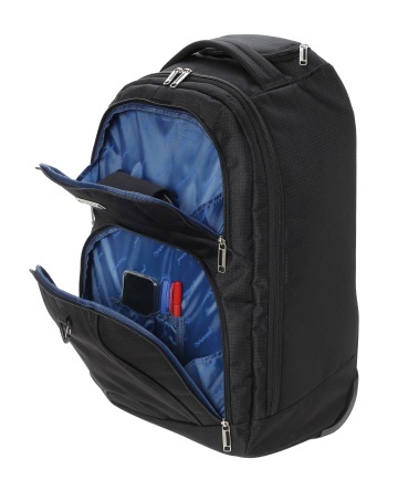 Rucsac cu role Diplomat, 15.6", TBF200, Negru - Img 2