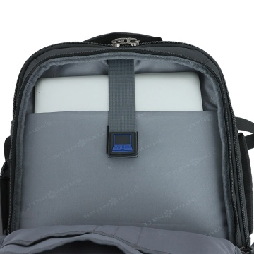 Rucsac de Călătorie Extensibil Snowball 48x34x17 cm, Laptop 16”, Poliester Impermeabil, Negru - Img 4