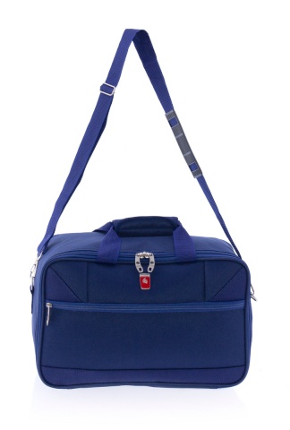 Rucsac de calatorie, tip geanta, pentru Wizz Air/Ryanair, Gladiator, Metro, MG 2128 - 40 cm Albastru - Img 6