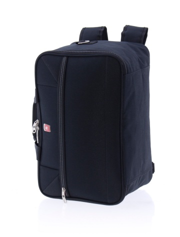 Rucsac de calatorie, tip geanta, pentru Wizz Air/Ryanair, Gladiator, Metro, MG 2128 - 40 cm Negru - Img 3