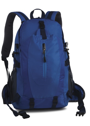 Rucsac de munte Southwest F30368, 50x30x20 cm, poliester 600D, 18 L, buzunare multiple, prindere bete trekking, albastru