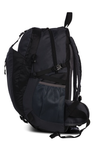 Rucsac de munte Southwest F30368, 50x30x20 cm, poliester 600D, 18 L, buzunare multiple, prindere bete trekking, negru - Img 2