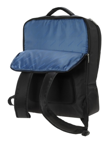 Rucsac mare de călătorie Diplomat, 55x40x20 cm, 40 L, poliester impermeabil, 17 inch, ZC111, negru - Img 3