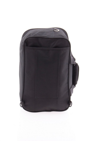 Rucsac tip geanta 40x25x20 cm, bagaj cabina Wizz Air si Ryanair, Gladiator Arctic MG 3728, Negru - Img 3