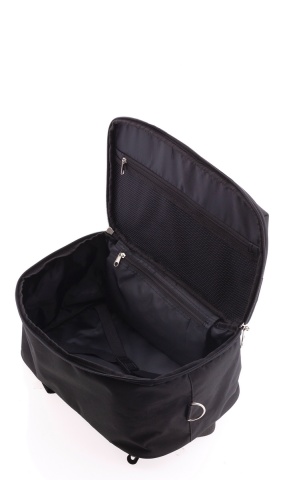 Rucsac tip geanta 40x25x20 cm, bagaj cabina Wizz Air si Ryanair, Gladiator Arctic MG 3728, Negru - Img 13