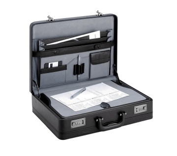 Servieta Tip Diplomat D&N DN2620 Negru - Img 2