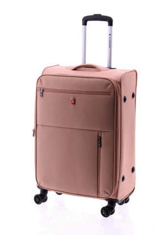 Set Trolere, 4 Roti Duble, Nylon, Gladiator, Arctic, MG 37 - 3 Piese, Rose - Img 9