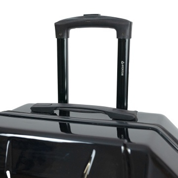 Set trolere Aventor AV103, policarbonat, 1 bagaj de cabina si 2 de cala, folie de protectie, cifru TSA, negru - Img 11
