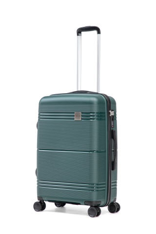 Set trolere Aventor, Polipropilenă, Cifru TSA, 4 Roți Duble 360°, AV108, 3 Piese, Verde - Img 13