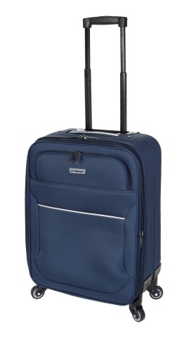 Set trolere extensibile Diplomat ZC 3004, poliester, 4 roti, 3 piese, bleumarin - Img 8
