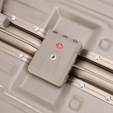 Set Trolere Madisson, ABS, Închidere Clapetă, Cifru, SW66503, 3 Piese, Auriu - Img 14