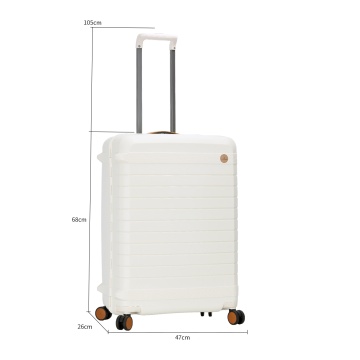 Set Trolere Snowball, 3 Piese, 100% Polipropilenă, Închidere Clapetă, SW57203, Alb/Milky - Img 3