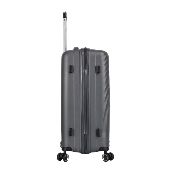 Set trolere Snowball SW47203, polipropilena, fermoar antifurt, cifru TSA, 4 roti duble, 3 piese, antracit - Img 24