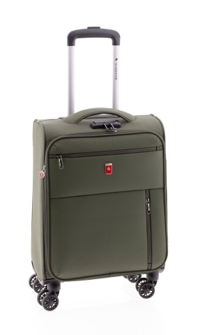 Troler Cabina, 4 Roti Duble, Nylon, Gladiator, Arctic, MG 3710 - 55 cm, Kaki - Img 7