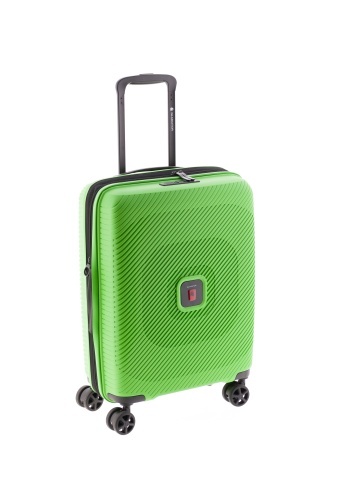 Troler Cabină Extensibil 55x40x20 cm Gladiator Vincent, Polipropilenă, Cifru TSA, Verde - Img 9
