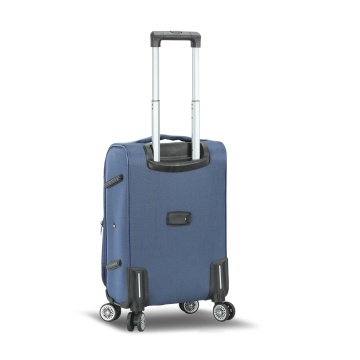 Troler cabină extensibil Madisson, 55x35x20/25 cm, poliester, 4 roți duble, cifru, SW55104, bleumarin - Img 21