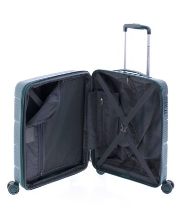 Troler Cabina, Extensibil, Polipropilena, Gladiator, Bionic, MG 0810 - 55 cm, Verde inchis - Img 2