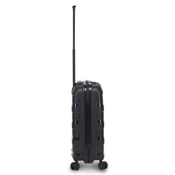 Troler Cabina Extensibil Stratic S Straw Plus - 55 cm Negru - Img 4